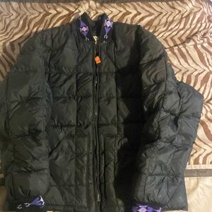 Vintage walls black puffer jacket
